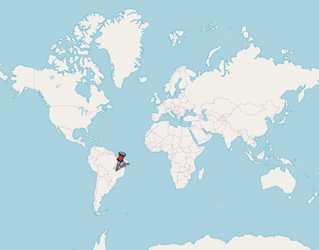 Free Map of Brazil