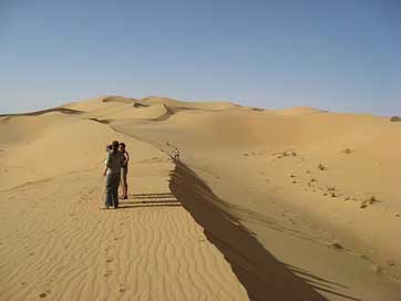 Algeria Sand Dunes Sahara Picture