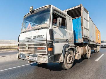 Truck Algeria Tipaza Road Picture