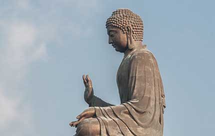 Buddha-Giant-Tian-Tan 250-Tonnes 34-Meters-High Zen Picture