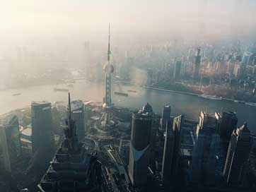 Oriental-Pearl-Tower Skyscraper City Shanghai Picture