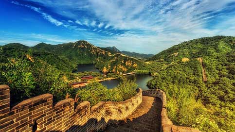 Great-Wall Landmark Panorama China Picture