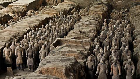 Terracotta-Army Soldier Xi'An China Picture
