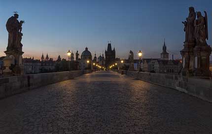 Prague City Historically Charles-Bridge Picture