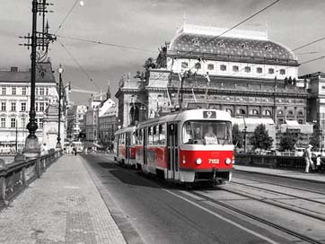 Tram City Prague Gleise Picture