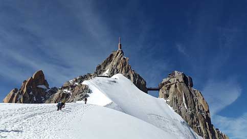 Aiguille-Du-Midi  Mountain-Station Chamonix Picture