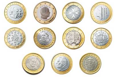 Euro Currency Coin 1 Picture