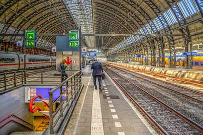 Amsterdam Station Train Central Picture
