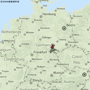 Sonneberg Karte Deutschland