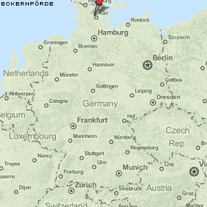 Eckernförde Karte Deutschland