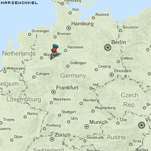 Harsewinkel Karte Deutschland