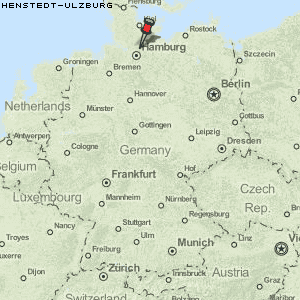 Karte von Henstedt-Ulzburg :: Deutschland Breiten- und Längengrad