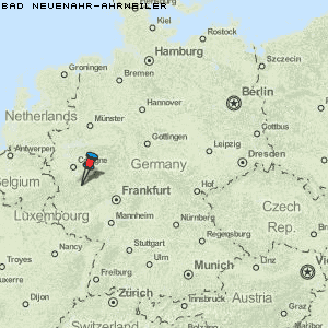 Bad Neuenahr-Ahrweiler Karte Deutschland