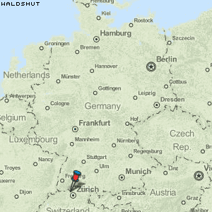 Waldshut Karte Deutschland