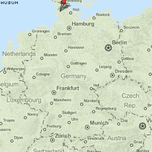 Husum Karte Deutschland