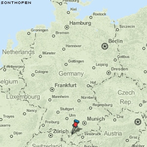 Sonthofen Karte Deutschland