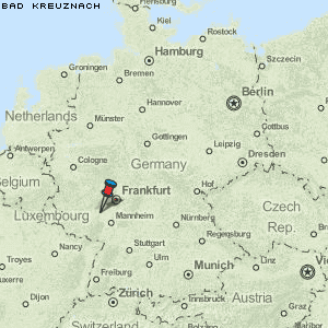 Bad Kreuznach Karte Deutschland