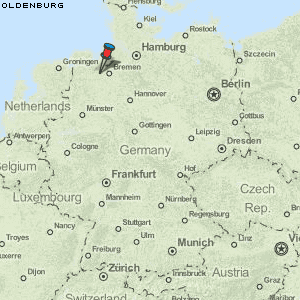 Oldenburg Karte Deutschland