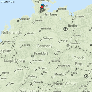 Itzehoe Karte Deutschland