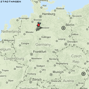 Stadthagen Karte Deutschland