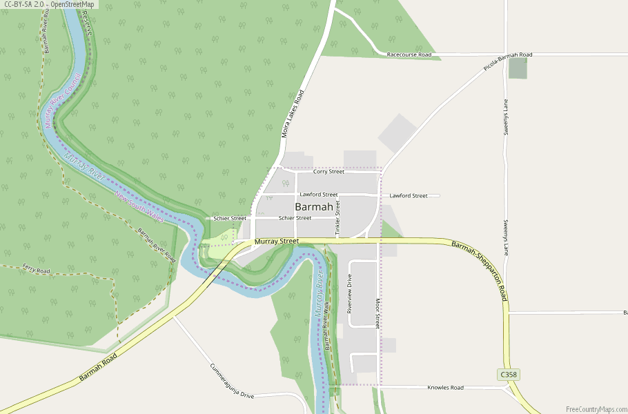 map of barmah        <h3 class=