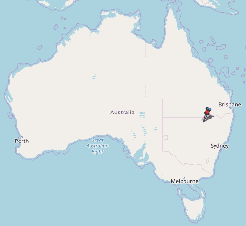 Lightning Ridge Map Australia Latitude & Longitude: Free Maps