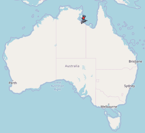 Borroloola Map Australia Latitude & Longitude: Free Maps