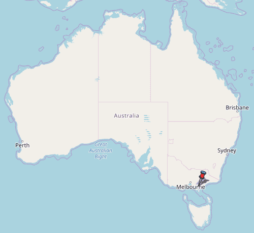 Warragul Map Australia Latitude And Longitude Free Maps 0865