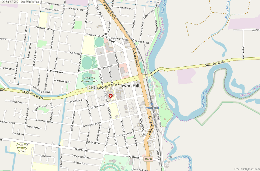 Swan Hill Map 2 VRO Agriculture Victoria