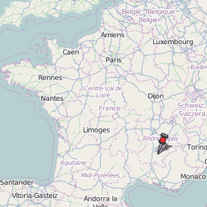 Montmeyran Map France Latitude & Longitude: Free Maps