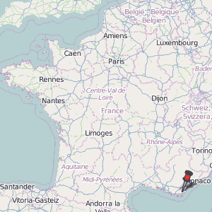 Gonfaron Map France Latitude & Longitude: Free Maps