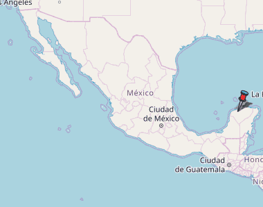 Chelem Map Mexico Latitude & Longitude: Free Maps