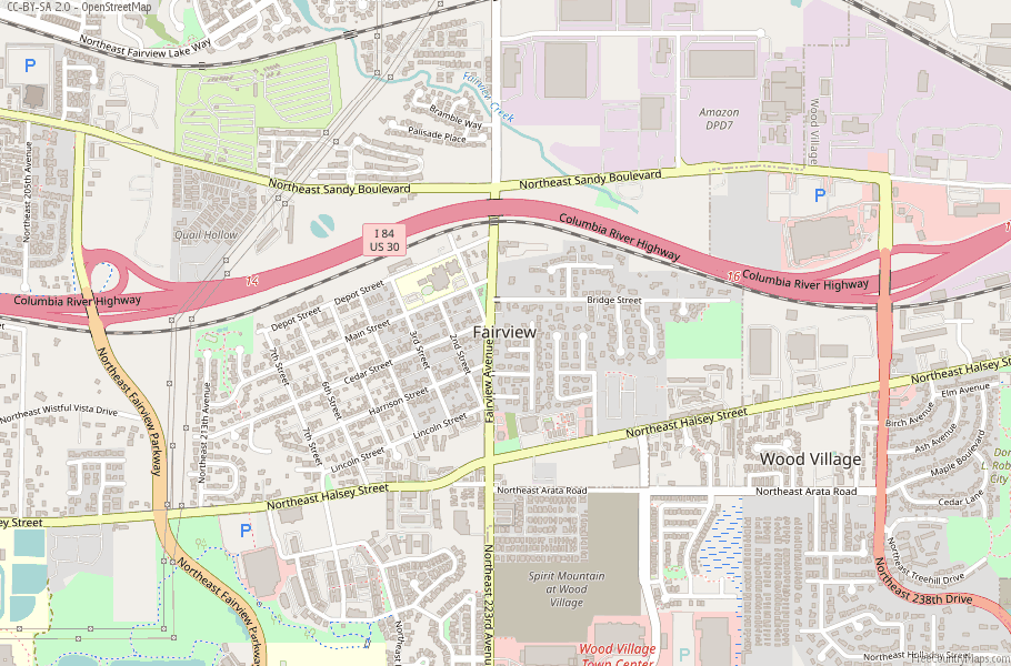 Fairview Map United States Latitude & Longitude: Free Maps