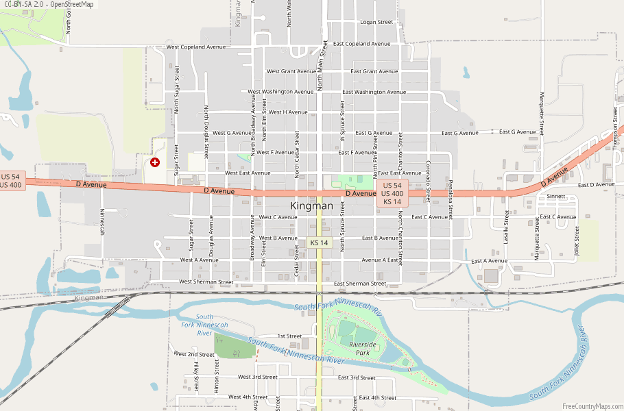 Kingman Map United States Latitude & Longitude: Free Maps