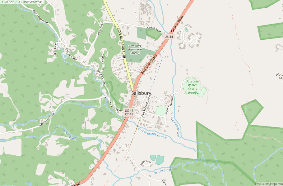 Salisbury Map United States Latitude & Longitude: Free Maps