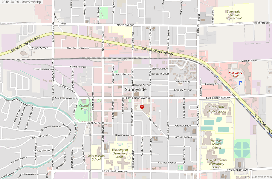 sunnyside-map-united-states-latitude-longitude-free-maps