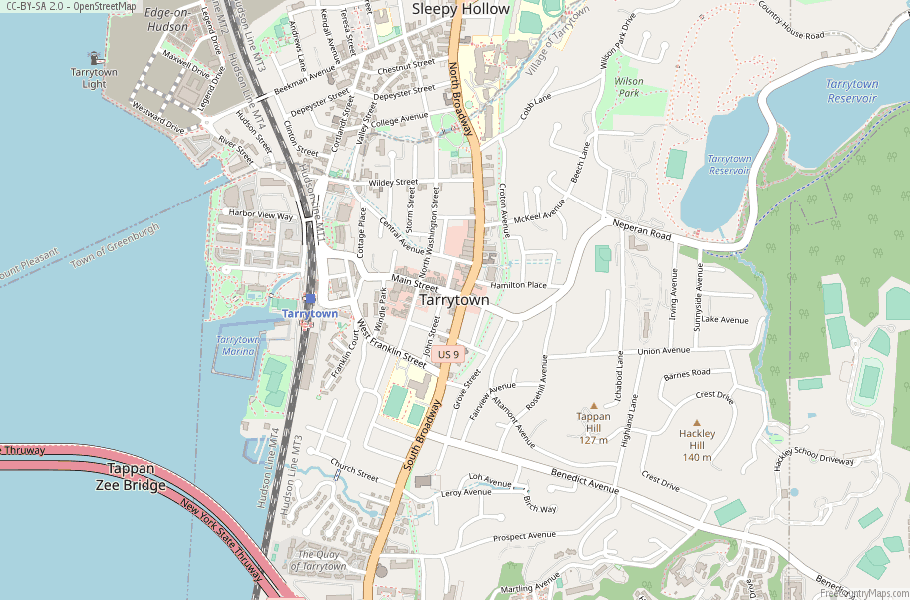 Tarrytown Map United States Latitude Longitude Free Maps   Tarrytown Map United States 158858933 