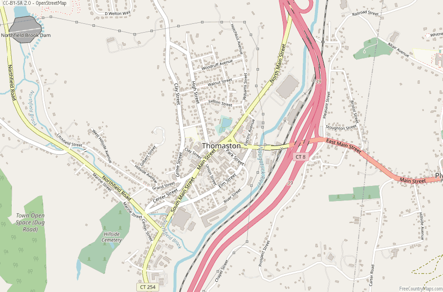 Thomaston Map United States Latitude & Longitude: Free Maps