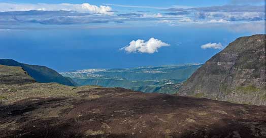 Reunion Volcanic-Rock Volcano Coast Picture