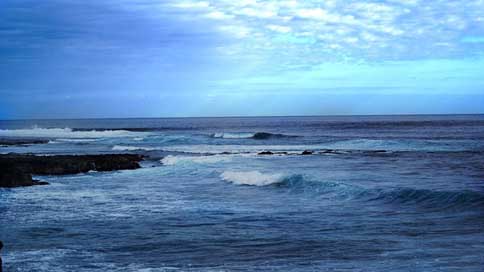 Indian-Ocean Blue-Sky Nature Reunion-Island Picture