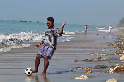 Beach  Saint-Martin Beach-Footbal Picture