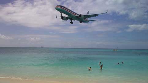 Caribs  Beach Saint-Martin Picture