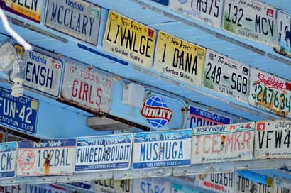 Registration-Plates West-Indies Deco Car-Plates Picture