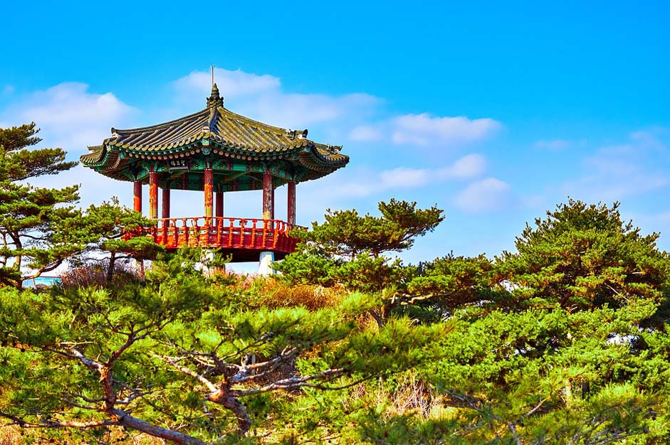Temple Architecture South-Korea Korea