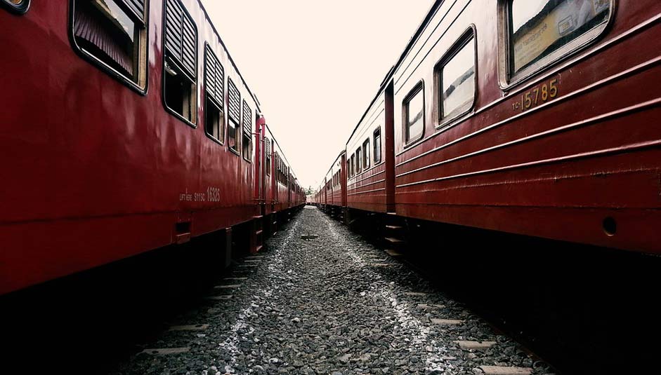 Rail-Way Sri-Lanka Train-Track Train