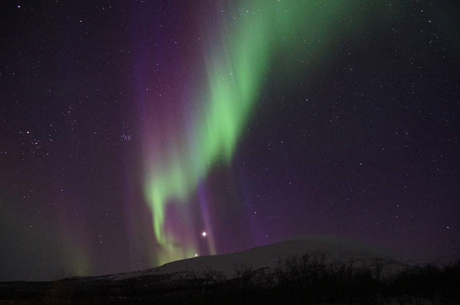 Aurora-Borealis Lapland Sweden Northern-Lights