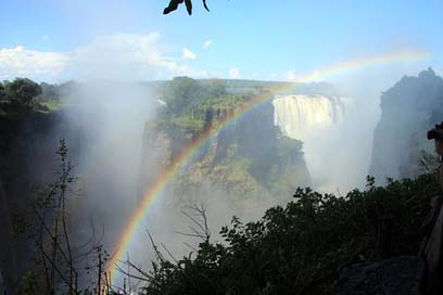 Victoria-Falls Zimbabwe Zambezi Waterfall Picture